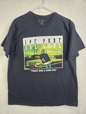 3/$25 Ice Cube Today Was a Good Day Tee XL Black Graphic Rap Hip Hop